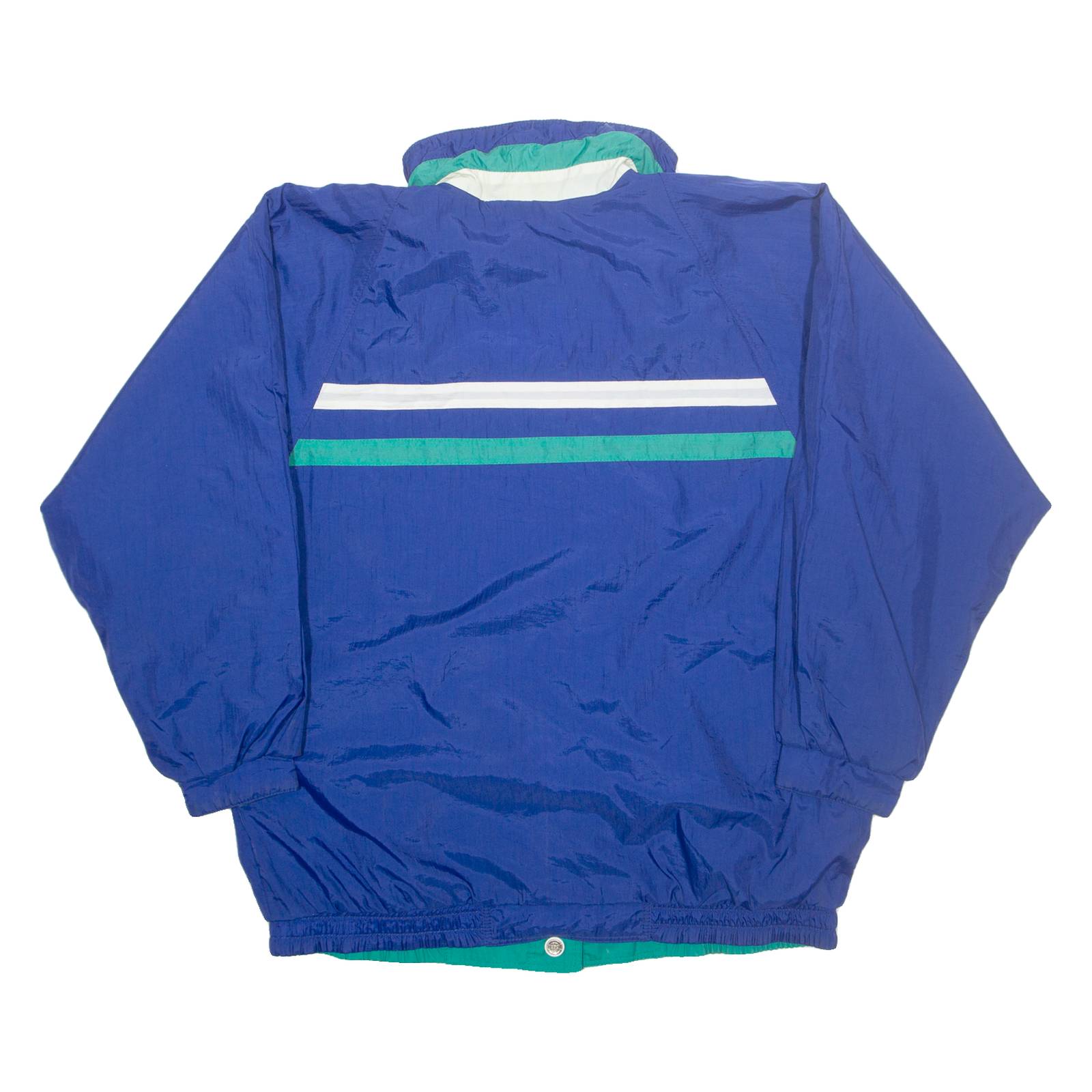Reversible Mens Track Jacket Blue M