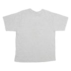 GILDAN Womens Grey Frankfort Football Graphic T-Shirt M Short Sleeve Crew Neck