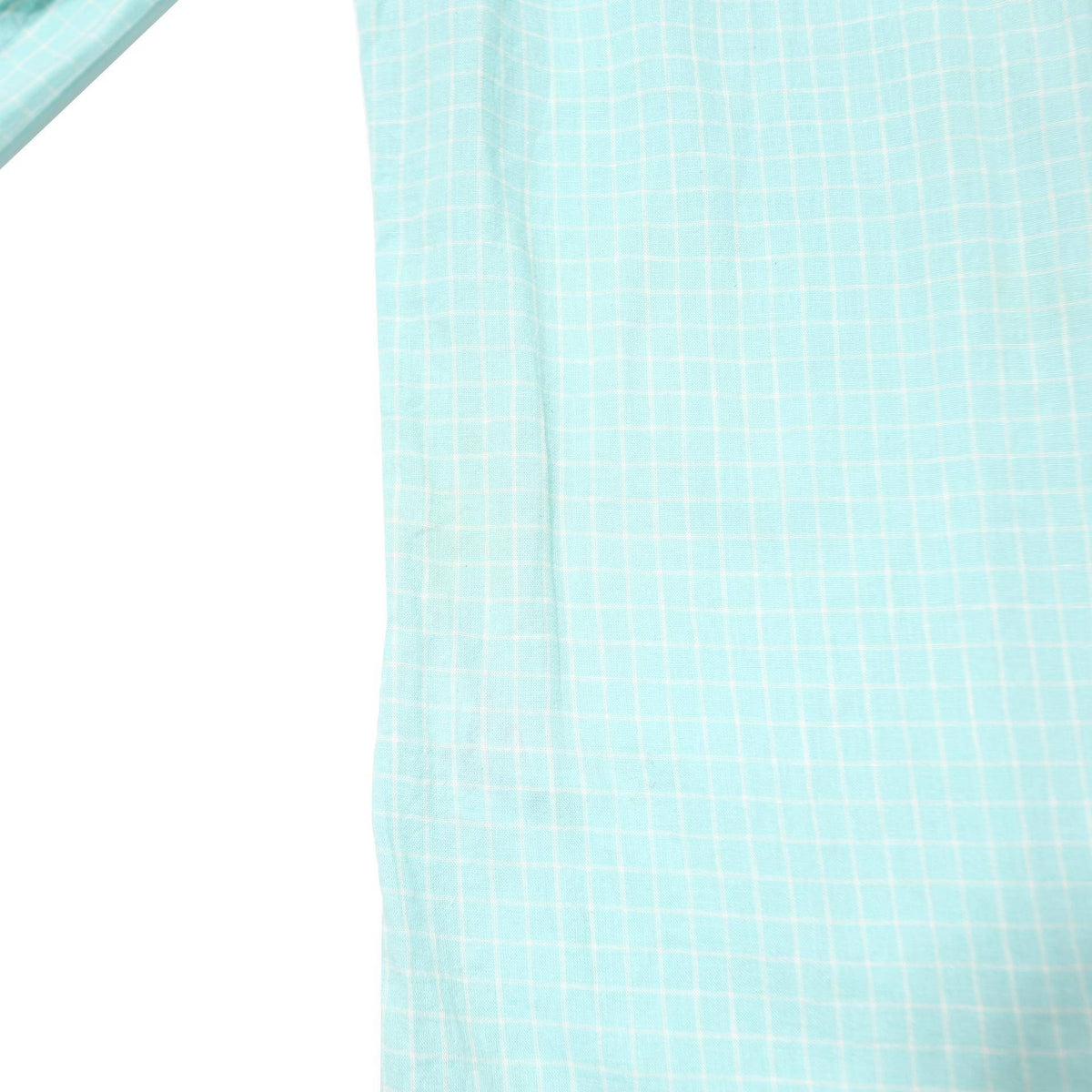 TOMMY HILFIGER Mens Blue Checked Shirt L Classic Cotton Long Sleeve Button