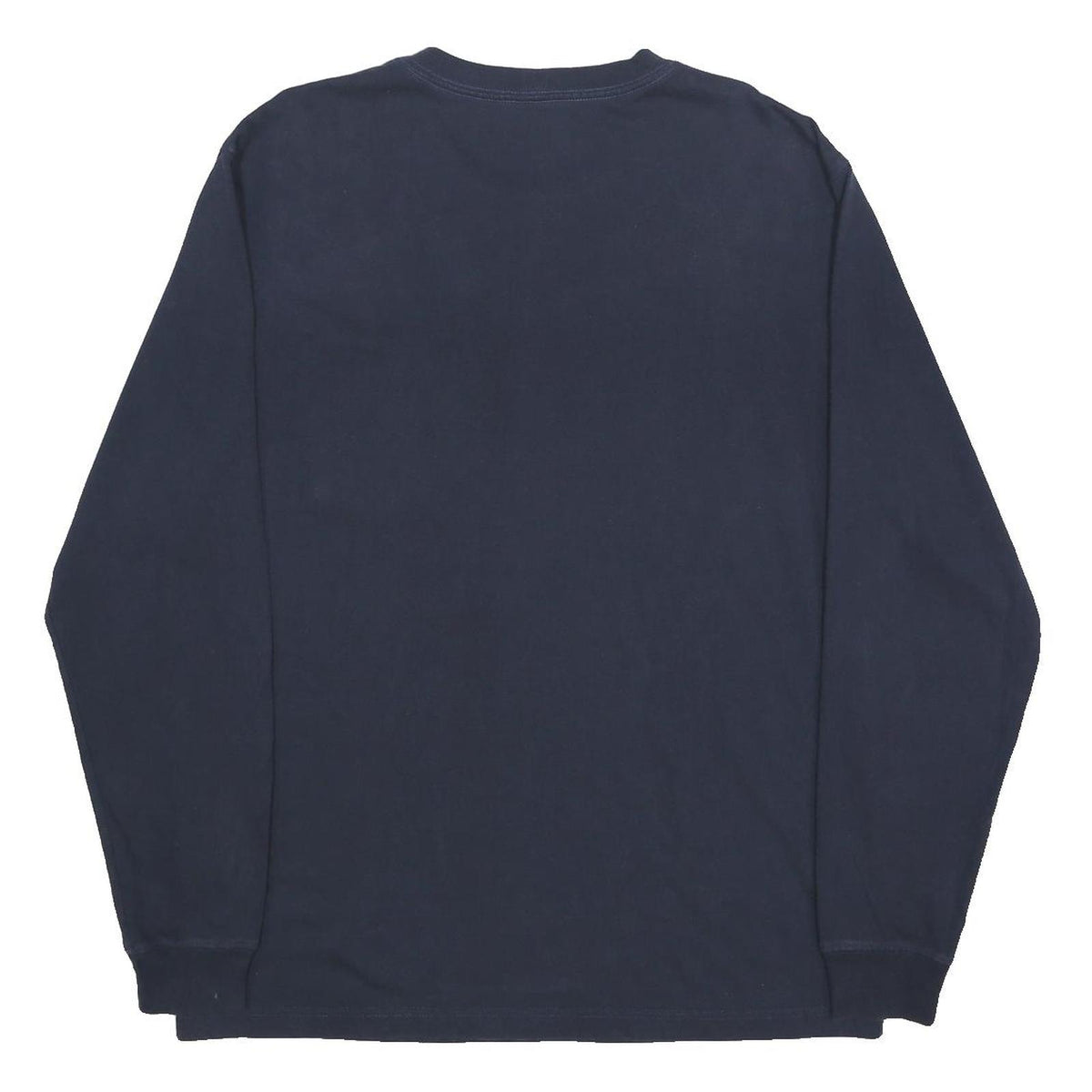 CARHARTT Mens Blue Pocket T-Shirt M Long Sleeve Crew Neck Cotton Casual Workwear