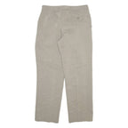 SERGIO VITTI Mens Trousers Beige Relaxed Straight W30 L28