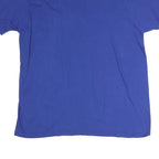 MAJESTIC Mens Blue Royals Cotton T-Shirt XL Crew Neck Short Sleeve MLB Authentic