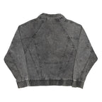 NIKE 90s Vintage Nike Challenge Court Acid Wash Womens Black Zip Jacket S