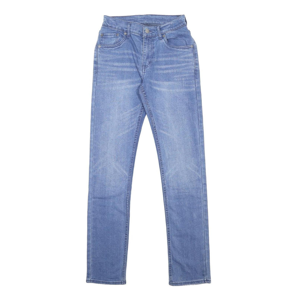 LEVI'S 510 Boys Slim Skinny Denim Light W24 L31 Zip Cotton Blend Jeans