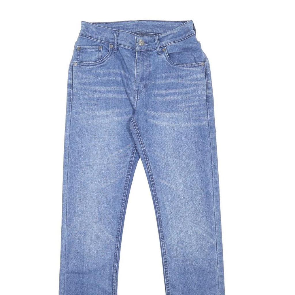 LEVI'S 510 Boys Slim Skinny Denim Light W24 L31 Zip Cotton Blend Jeans