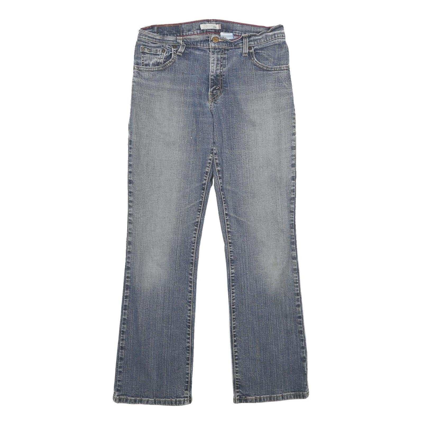 LEVI'S 550 Bootcut Womens Blue Denim Relaxed Cotton Blend W30 L32 Classic Jeans