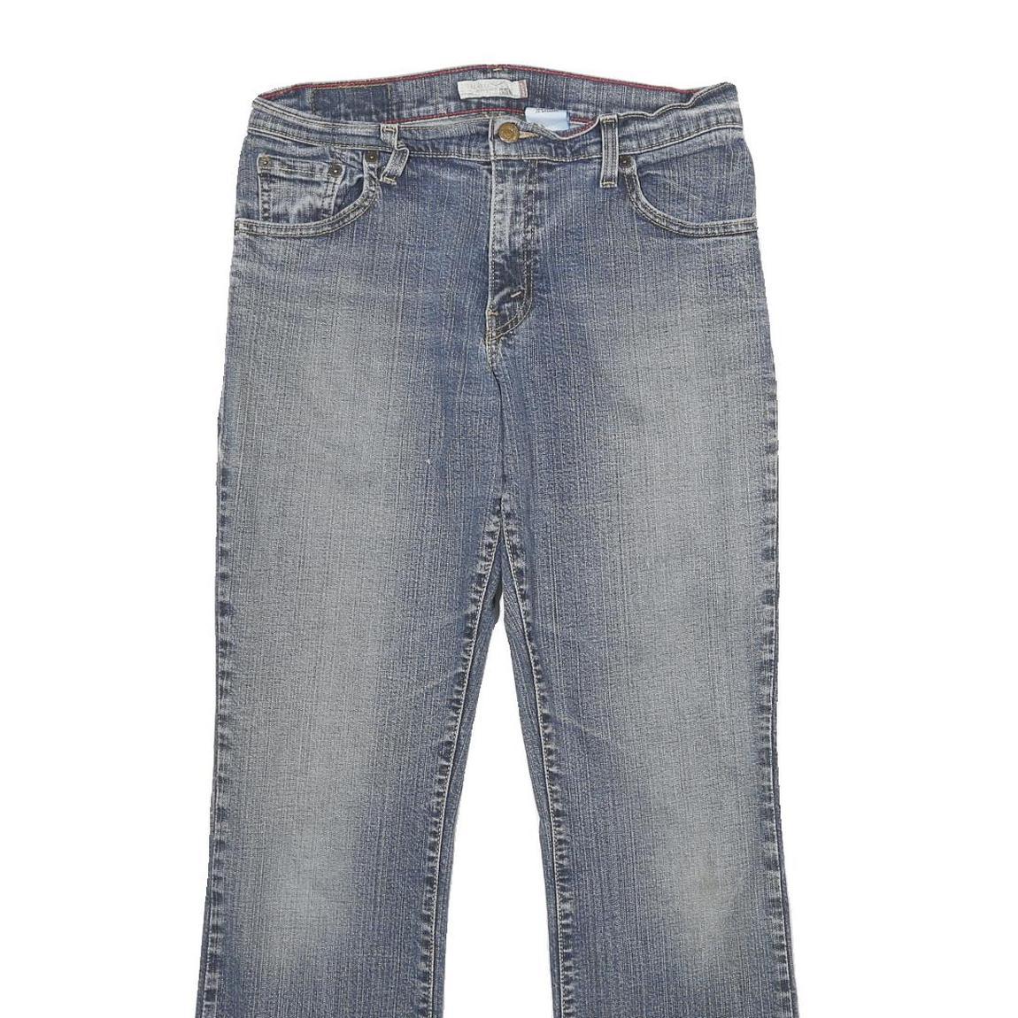 LEVI'S 550 Bootcut Womens Blue Denim Relaxed Cotton Blend W30 L32 Classic Jeans