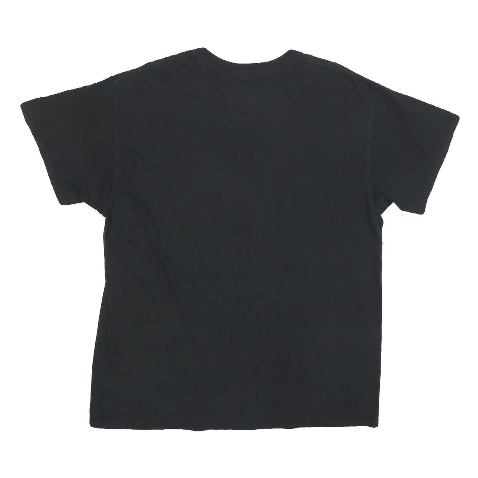 NFL Mens Black San Francisco 49ers Graphic T-Shirt XL Short Sleeve Crew Neck