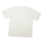 REEBOK Mens White V-Neck Modern T-Shirt M Short Sleeve Polyester Lightweight