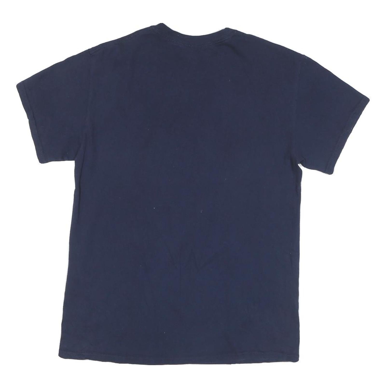 COCA COLA Mens Navy Blue Graphic T-Shirt M Short Sleeve Crew Neck Coca-Cola