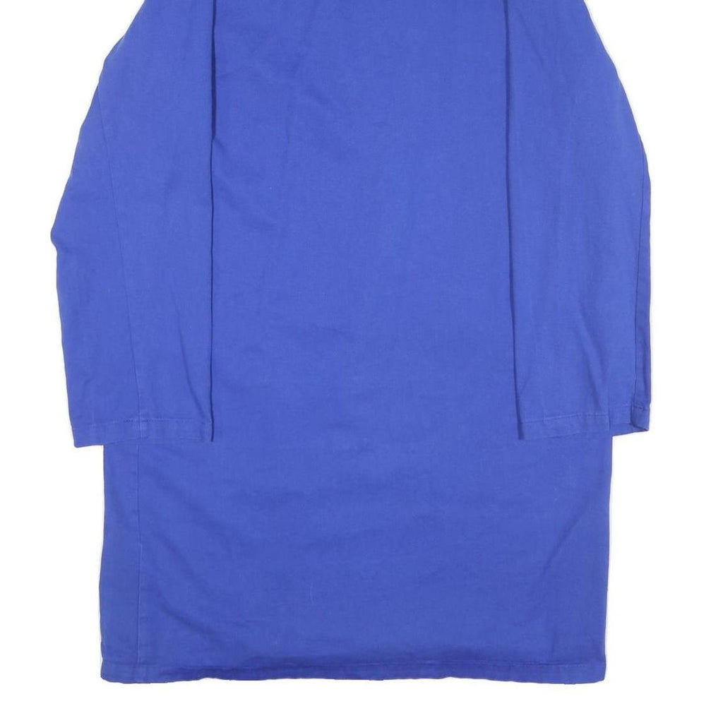 SETEX Mens Blue Workwear Cotton Jacket M Button Closure Plain Classic Fit