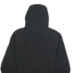 ELLESSE Mens Black Hoodie M Cotton Blend Classic Logo Pullover