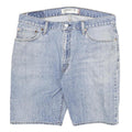 LEVI'S Mens Denim Blue Casual Straight Fit Shorts 2XL W36 Comfortable Cotton