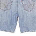 LEVI'S Mens Denim Blue Casual Straight Fit Shorts 2XL W36 Comfortable Cotton