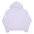 CHAMPION REVERSE WEAVE Womens Lilac Pullover Hoodie L Cotton Blend Casual