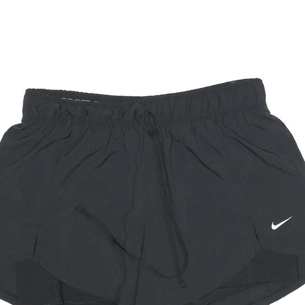 NIKE Womens Black Casual Shorts L W30 Lightweight Sportswear