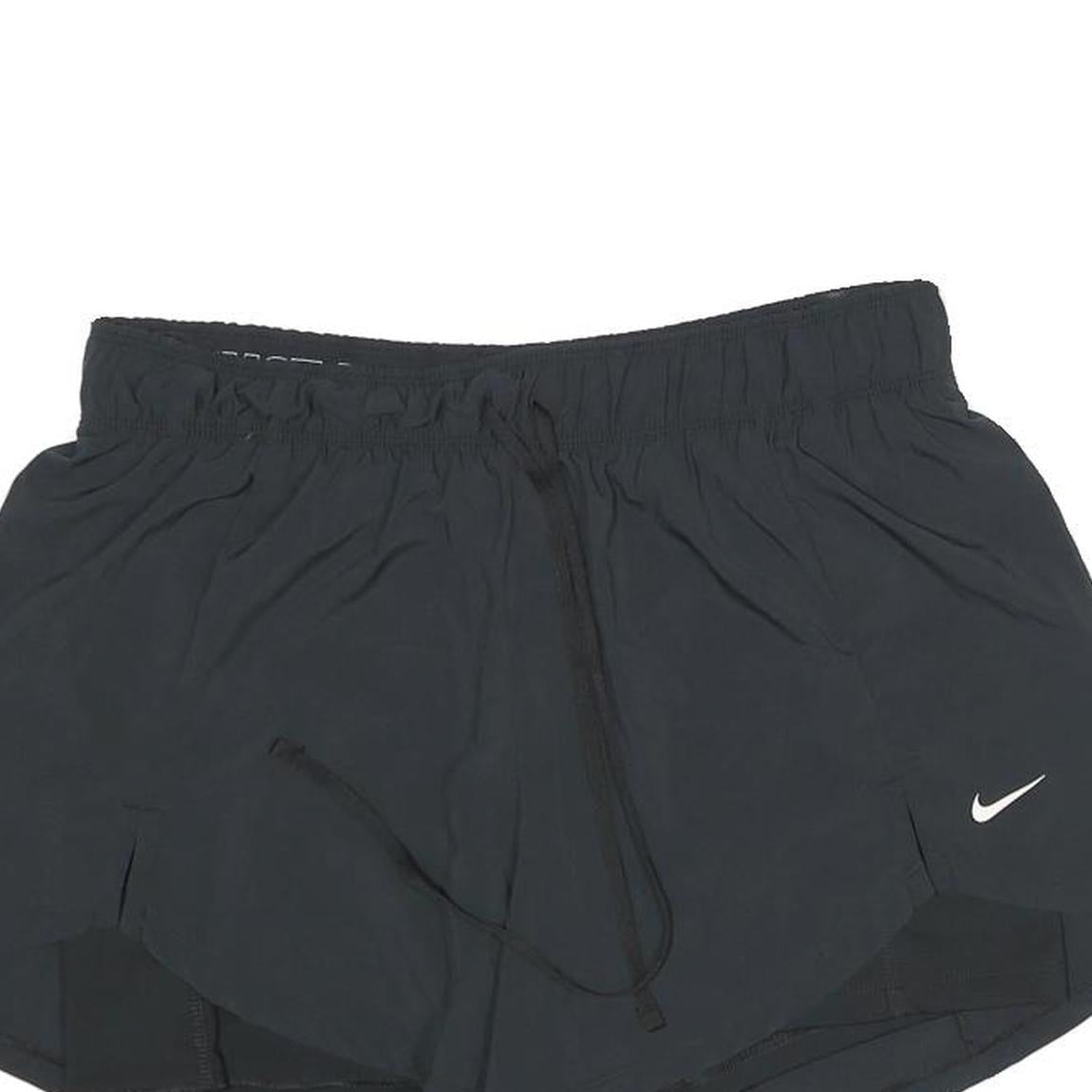 NIKE Womens Black Casual Shorts L W30 Lightweight Sportswear