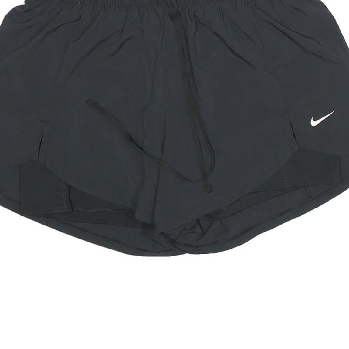 NIKE Womens Black Casual Shorts L W30 Lightweight Sportswear