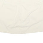 PUMA Womens Cream Polyester Blend Mini Skort M Casual Sportswear