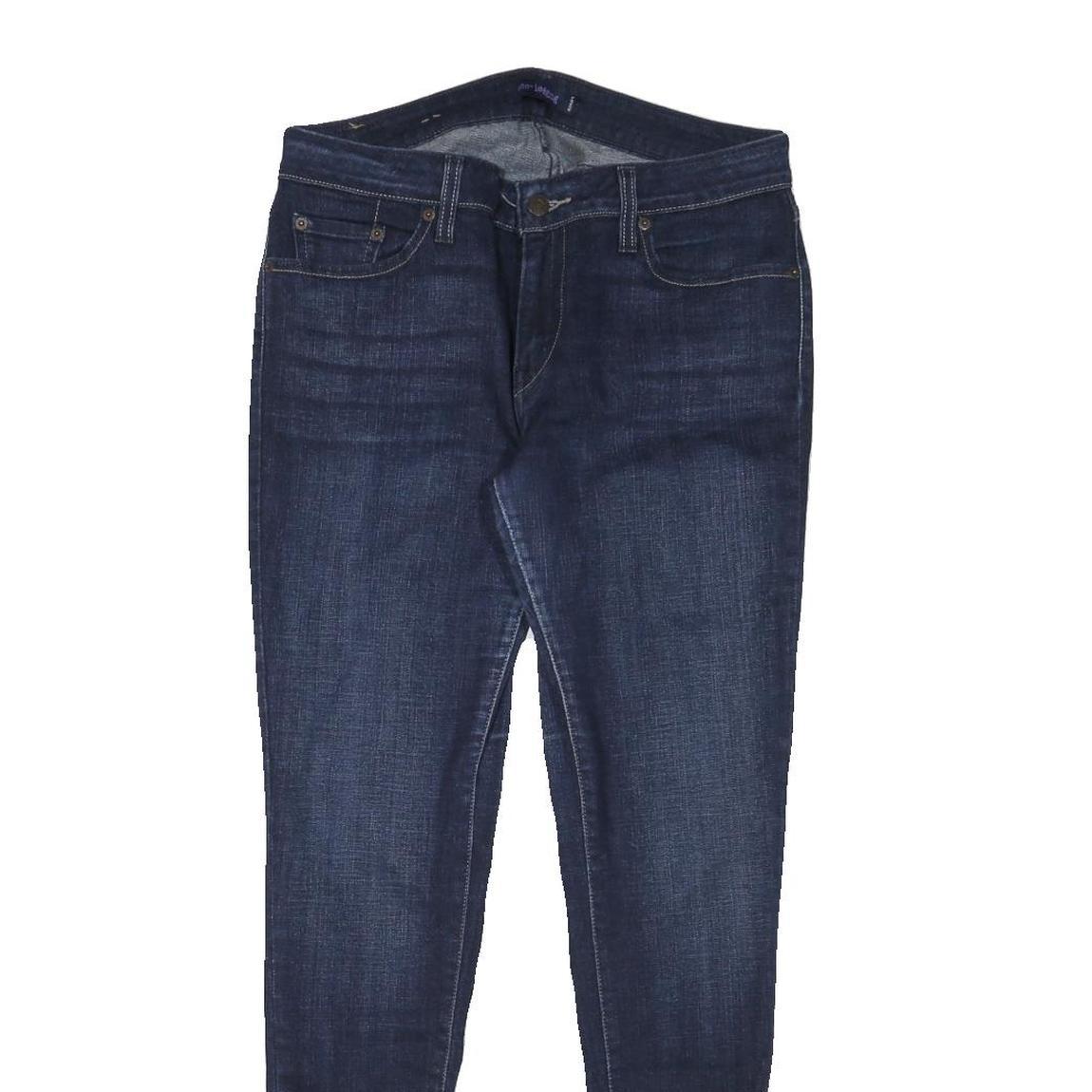 LEVI'S Womens Jeans Blue Slim Skinny Denim Medium W31 L29 Stylish Casual