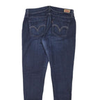 LEVI'S Womens Jeans Blue Slim Skinny Denim Medium W31 L29 Stylish Casual