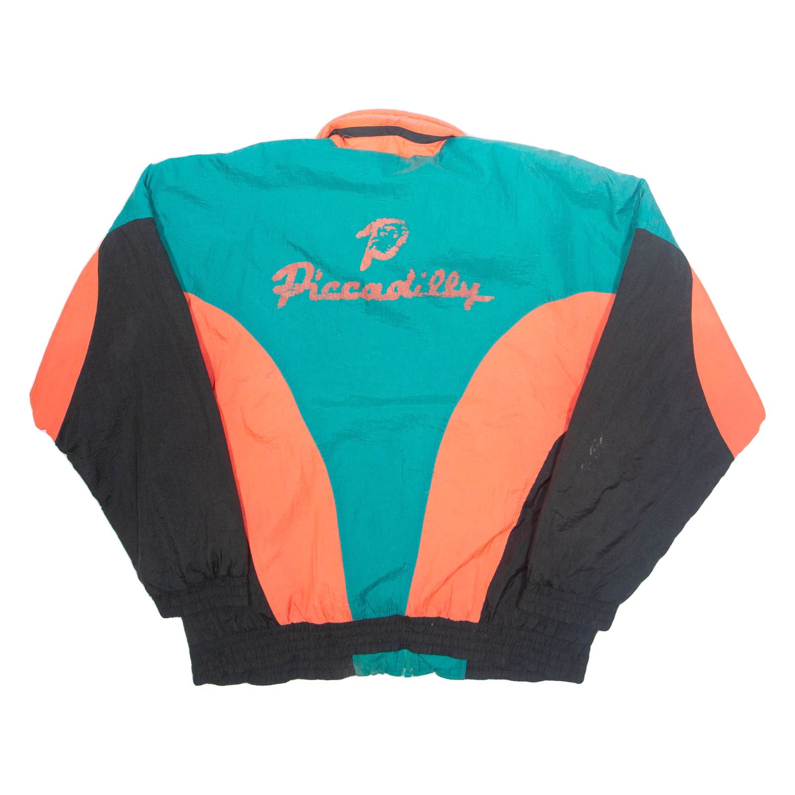 PICCADILLY Mens Jacket Blue Nylon S