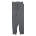 ARMANI JEANS Womens Slim Grey Slim Trousers W29 L32 Zip Closure Stylish