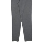 ARMANI JEANS Womens Slim Grey Slim Trousers W29 L32 Zip Closure Stylish