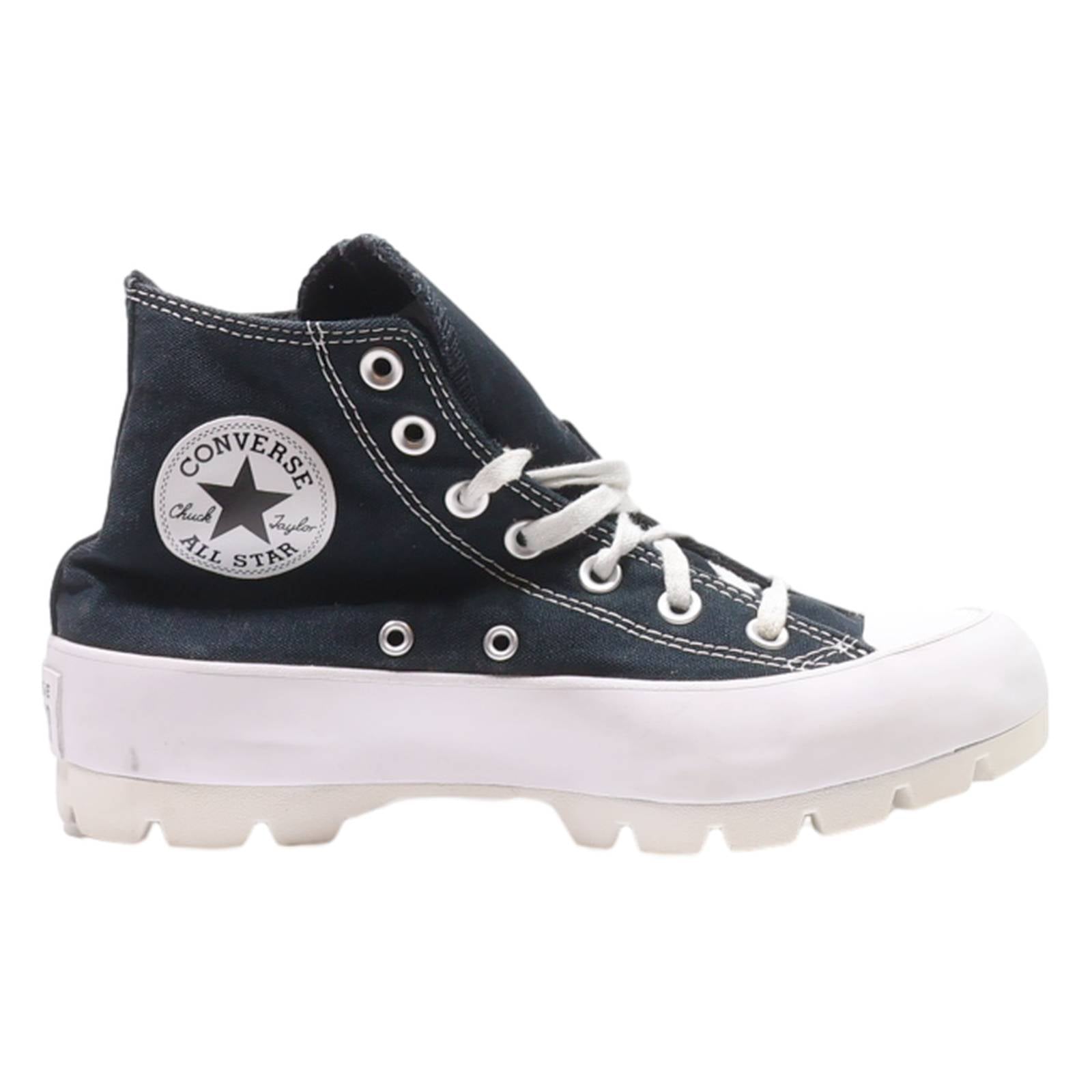 CONVERSE Chuck Taylor All Star 2020 High Top Trainers Black Canvas Womens UK 5