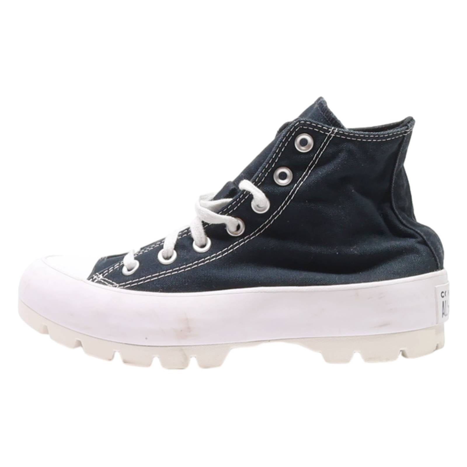 CONVERSE Chuck Taylor All Star 2020 High Top Trainers Black Canvas Womens UK 5