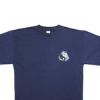 Mens Navy Blue Graphic T-Shirt XL Short Sleeve Crew Neck Preserve Our Oceans