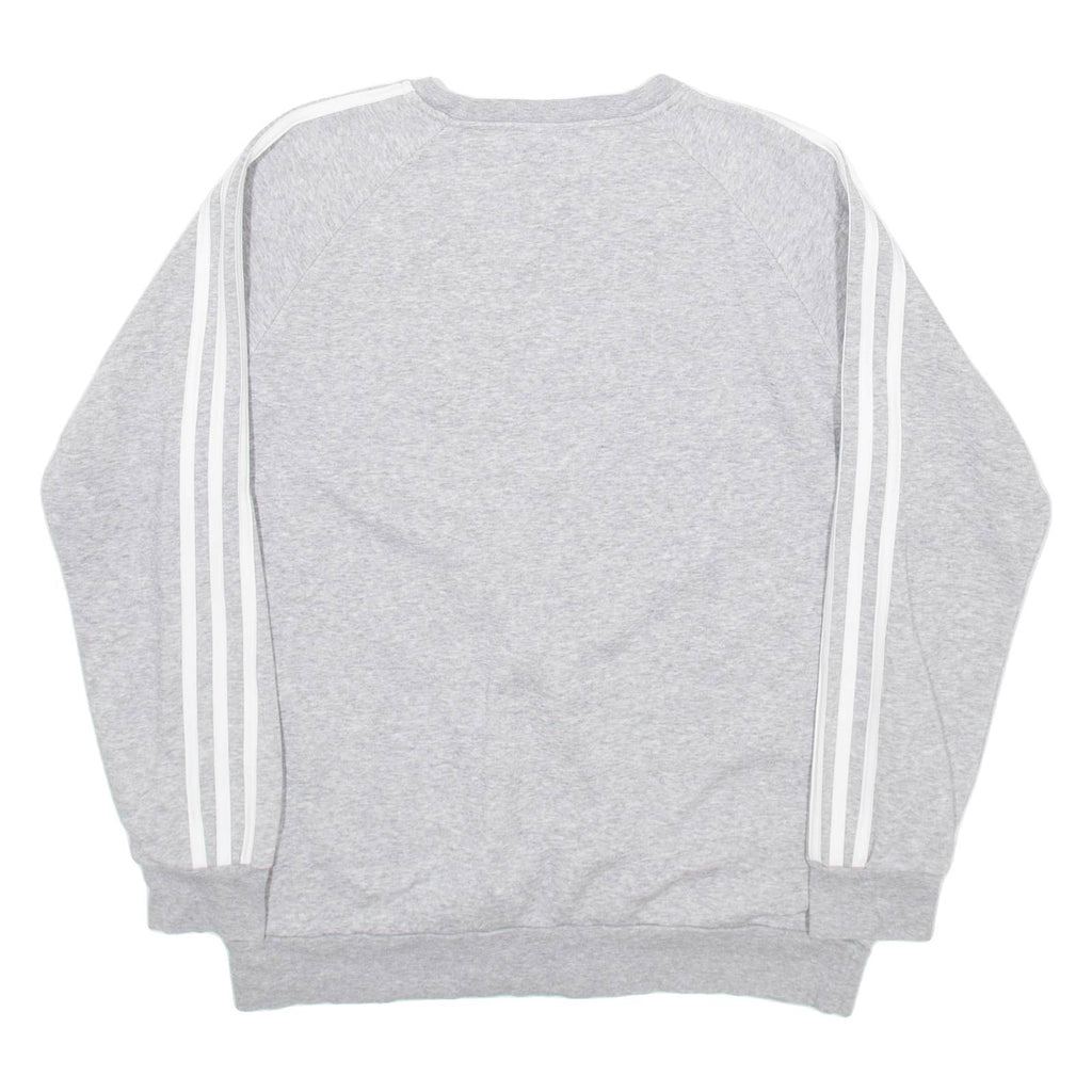ADIDAS Mens Sweatshirt Grey XS