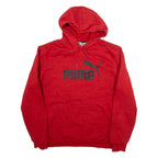 PUMA Womens Red Hoodie L