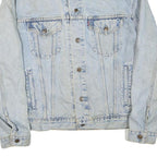 LEVI'S Mens Blue Denim Button Jacket XL Cotton Blend Classic Casual Outerwear