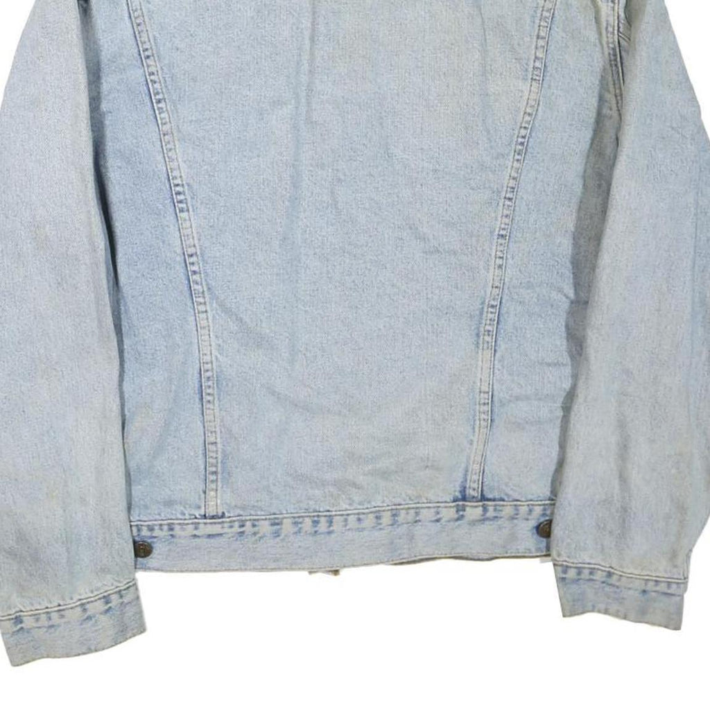 LEVI'S Mens Blue Denim Button Jacket XL Cotton Blend Classic Casual Outerwear