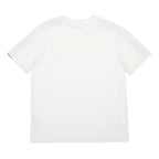 EA7 EMPORIO ARMANI Mens White Black Logo Tape Crew Neck Short Sleeve M Casual