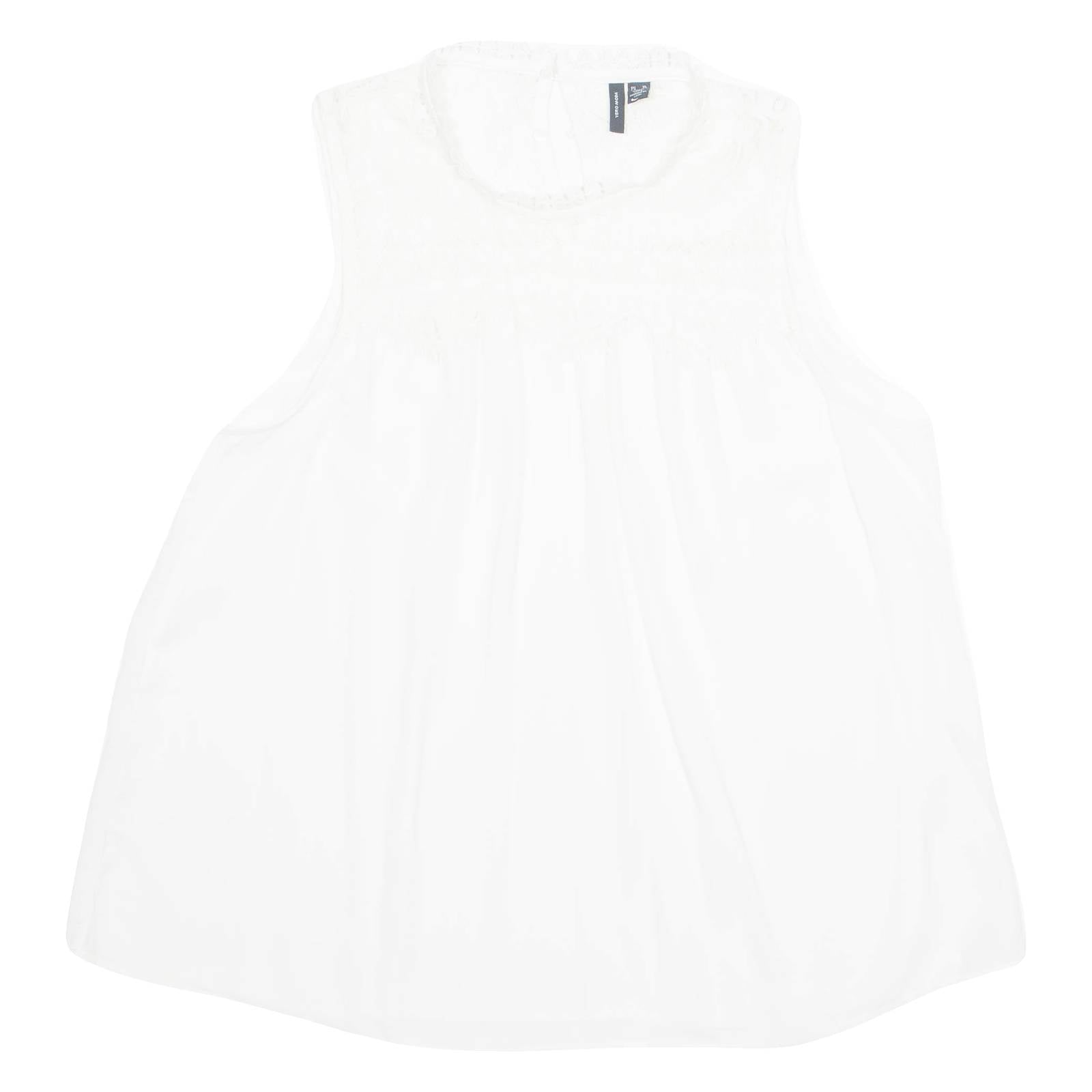 VERO MODA Womens Blouse White XL