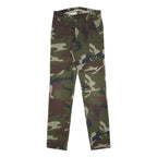 CARHARTT Mens Cotton Camouflage Slim Tapered Trousers W28 L32 Casual Outdoor