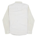 NAUTICA Mens Plain Shirt Beige Long Sleeve L