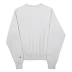 CHAMPION REVERSE WEAVE Mens Grey Crew Neck XS Cotton Blend Sweatshirt Logo
