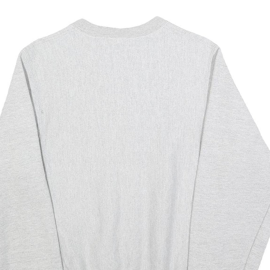 CHAMPION REVERSE WEAVE Mens Grey Crew Neck XS Cotton Blend Sweatshirt Logo