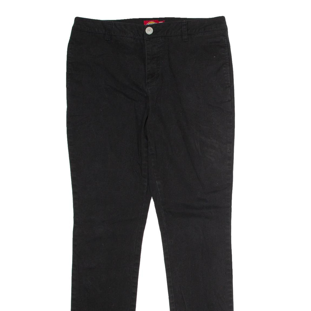 DICKIES Workwear Womens Trousers Black Regular Straight W30 L30