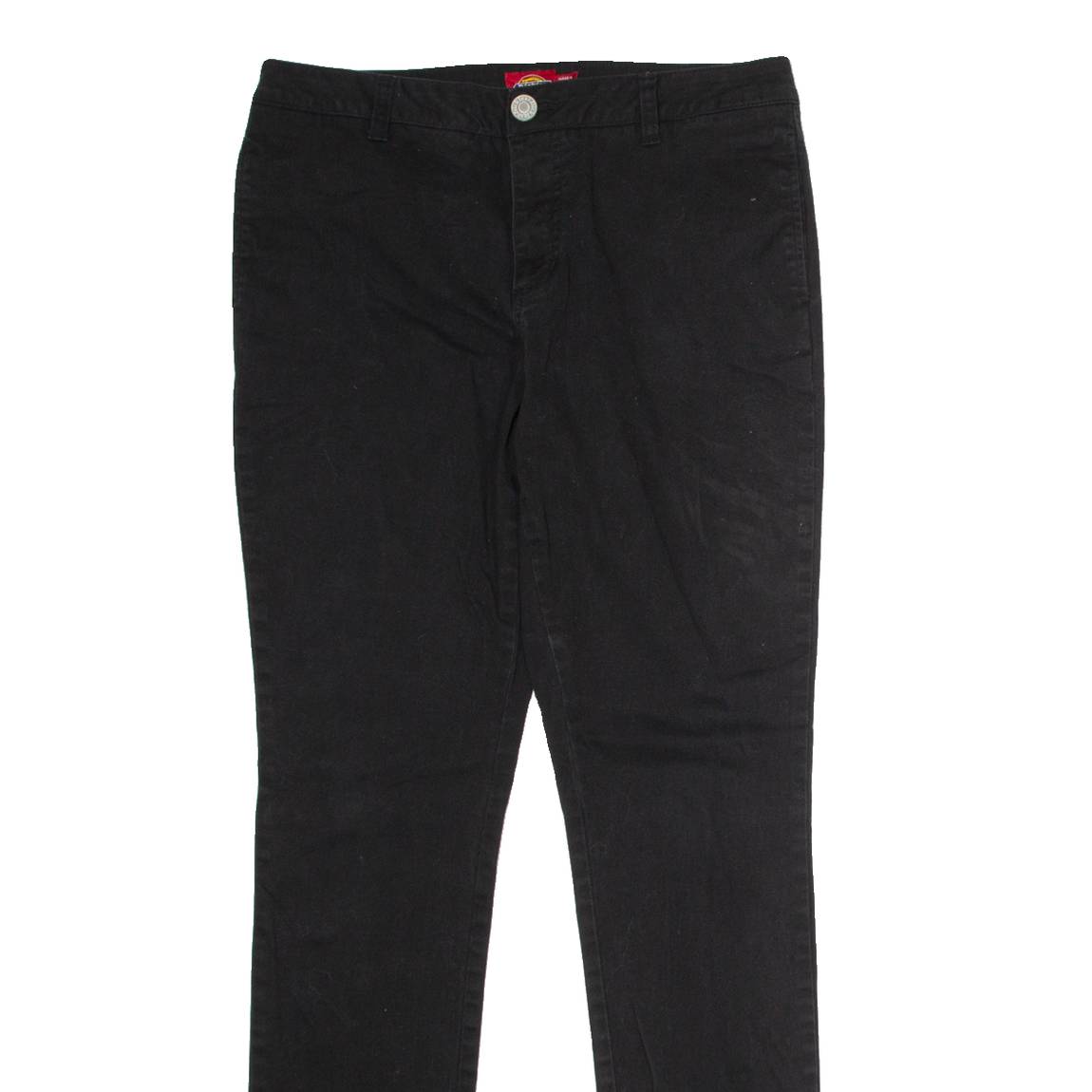 DICKIES Workwear Womens Trousers Black Regular Straight W30 L30