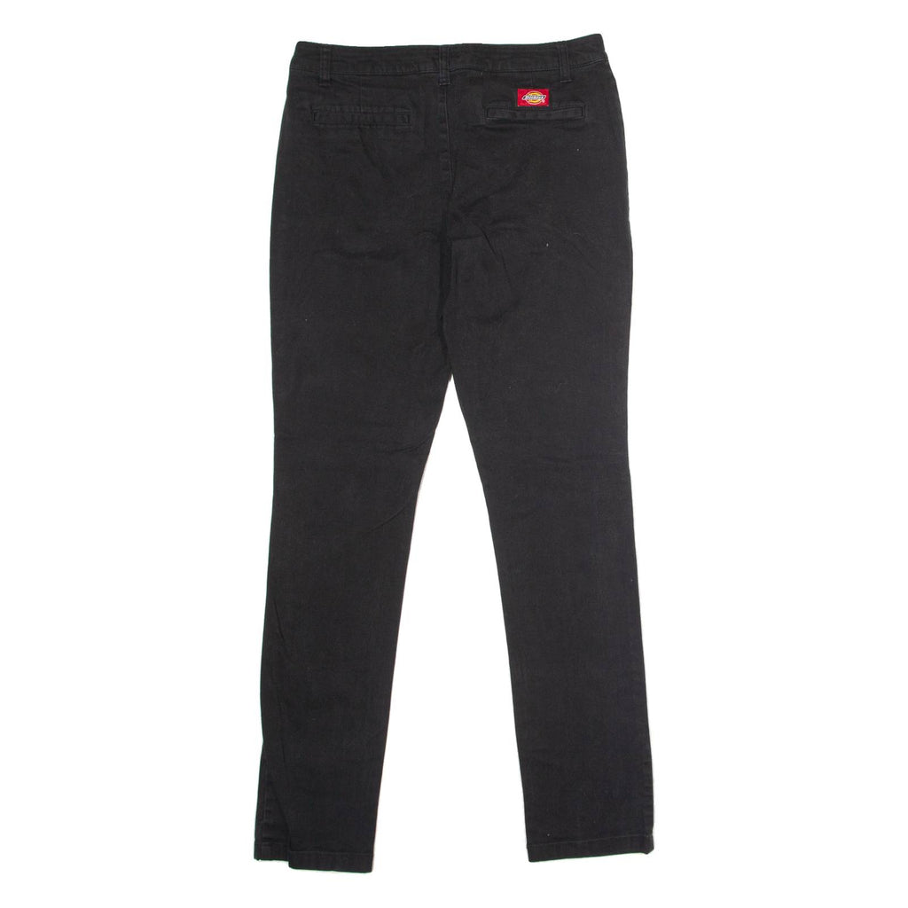DICKIES Workwear Womens Trousers Black Regular Straight W30 L30