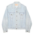 LEVI'S Womens Blue Denim Jacket XL Cotton Blend Button Closure Long Sleeve
