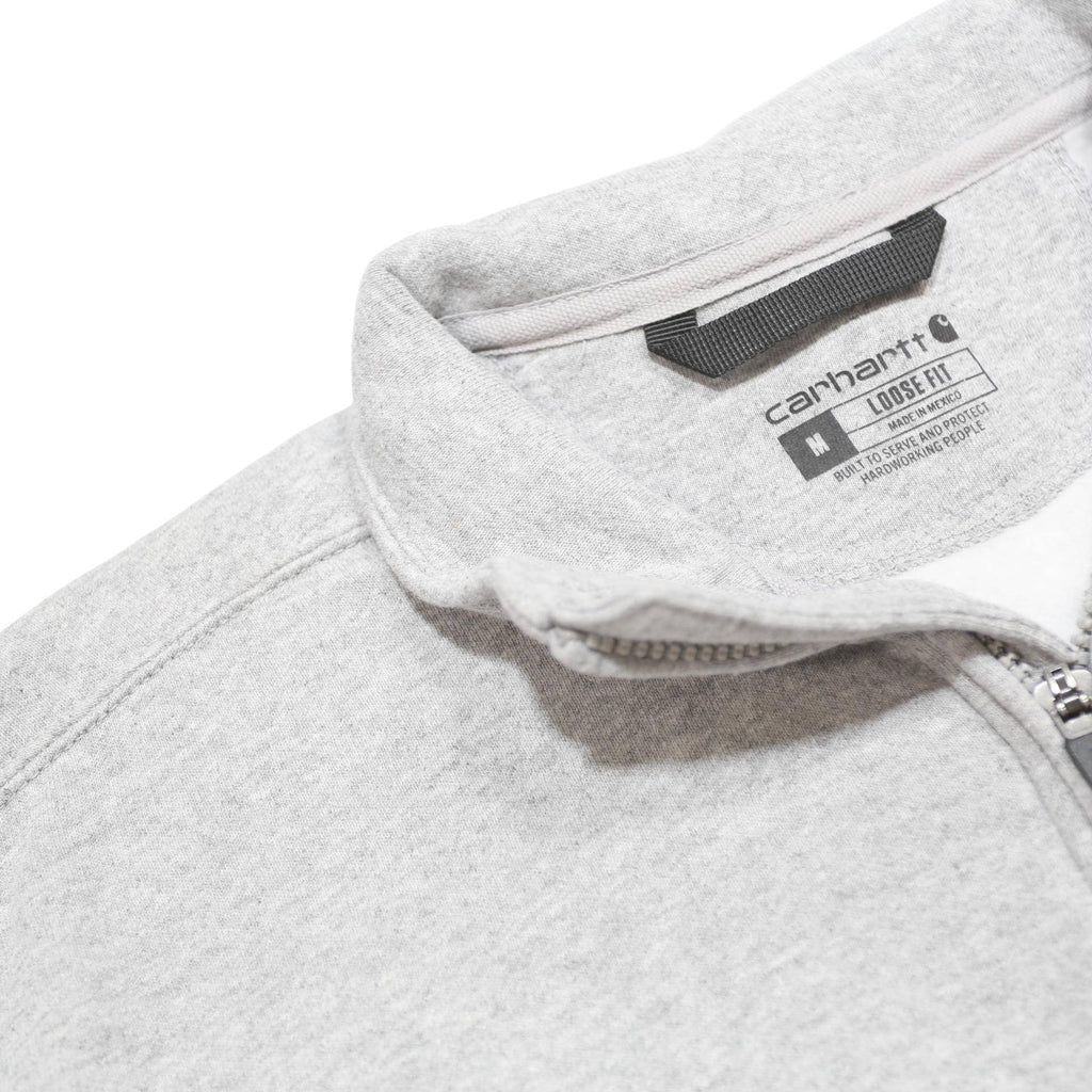 CARHARTT Mens Grey Quarter Zip M Sweatshirt Cotton Blend Pullover