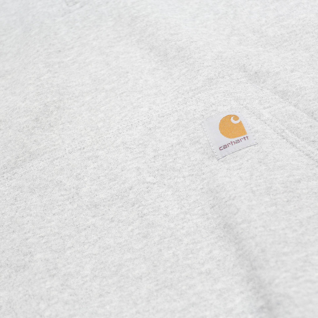 CARHARTT Mens Grey Quarter Zip M Sweatshirt Cotton Blend Pullover