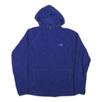 THE NORTH FACE Womens Blue Hoodie XS Full Zip Lightweight Outdoor