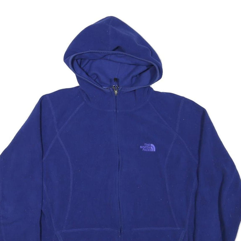 THE NORTH FACE Womens Blue Hoodie XS Full Zip Lightweight Outdoor