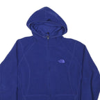 THE NORTH FACE Womens Blue Hoodie XS Full Zip Lightweight Outdoor